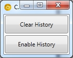 Chrome History Disabler