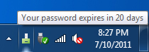 Password Expiration Notifier